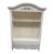 Afk Furniture French Provincial Grand Bookcase – 90" – White & Silver – $7,000 Retail For Sale