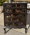 Antique Chinoiserie Black & Gold Tall Chest of Drawers.