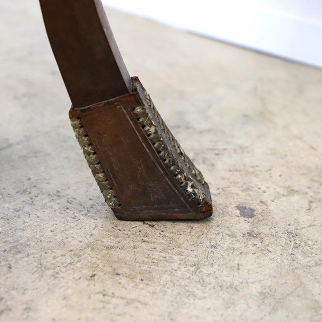 Mid-Century Modern Spanish Chair or "Silla Partera" in the style of Whilliam Spratling For Sale - Image 3 of 5