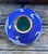 Blue Late 20th Century Japanese Porcelain Globe Vase With Cranes, Attributed to Koransha For Sale - Image 8 of 9