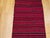 Vintage Turkish Hand Woven Kilim Runner, Wool & Cotton, Stripe Design, 3x12 For Sale - Image 10 of 15