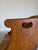 Pair of Dutch Colonial Style Vintage Oak Barrel Back Chairs For Sale - Image 10 of 12