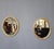 A very near pair of very nice rib and bow Victorian gilt oval mirrors with bevelled glass, in overall very good condition....