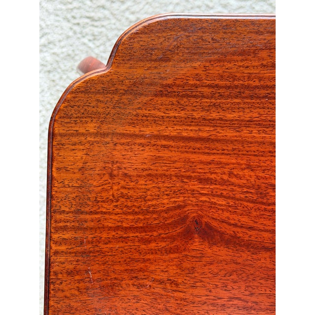 Wood Mid-Century Chinoiserie Drinks Table, Plant Stand, Hand-Carved Rosewood, 1950s For Sale - Image 7 of 7