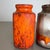 Fat Lava Orange Pottery Vases from Scheurich, Germany, 1970s, Set of 2 For Sale - Image 4 of 18
