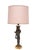Traditional Antique French Empire Bronze Cherub Table Lamp, 1890s For Sale - Image 3 of 16
