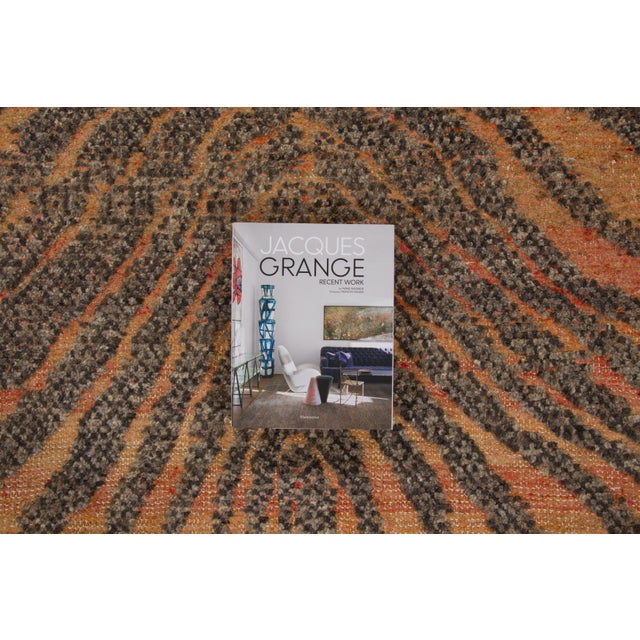 Contemporary Wool & Natural Silk Tiger Stripes Rug by Rug & Kilim, India For Sale - Image 10 of 10