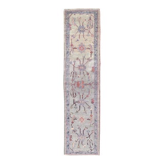 Galerie Shabab Collection Early 20th Century Handmade Turkish Oushak Runner For Sale