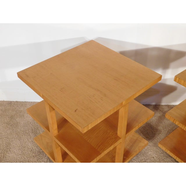 Wood Baker Archetype End Side Tables For Sale - Image 7 of 12