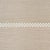 Contemporary SAMPLE - Schumacher Checkered Stripe Sisal Wallpaper In Flax 1 For Sale - Image 3 of 4