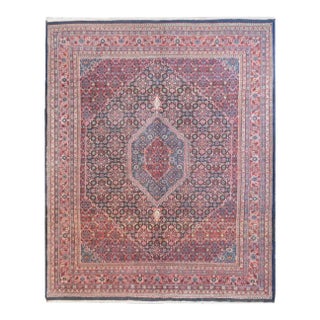 Vintage Indian Bidhar Rug For Sale