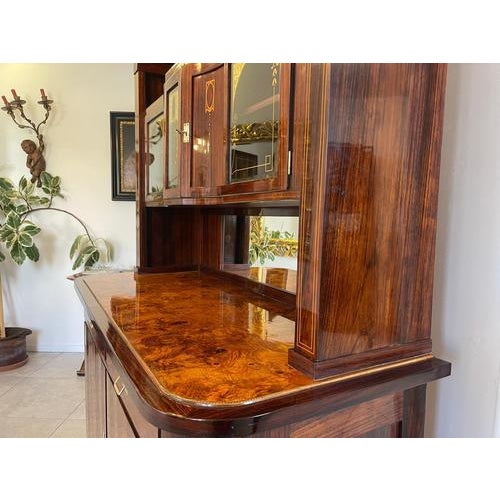 Art Nouveau Credenza Bookcase For Sale - Image 11 of 18