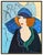 Message us to inquire about custom framing options! (Included for free with every purchase) The artwork here, "Chapeau...