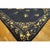 1920s Antique Chinese Peking Rug Hand Knotted Wool Oriental Blue Floral Deco 1920s For Sale - Image 5 of 10