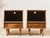 Mid 20th Century Restored Pair of Nightstands, Pair For Sale - Image 4 of 10