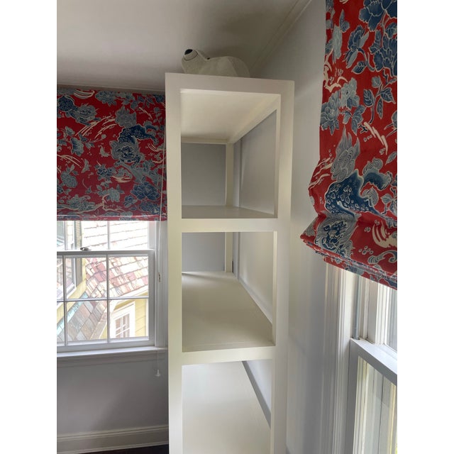 1990s Custom 5 Tiered Shelf For Sale - Image 5 of 12