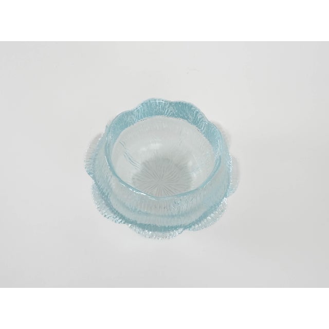 Danish Glass Bowl by Sidse Werner for Holmegaard, 1980s For Sale - Image 6 of 9