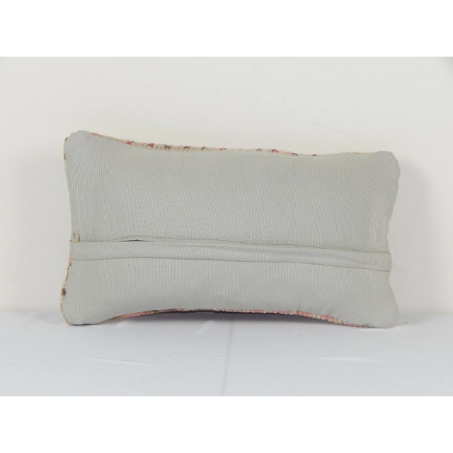 1960s Turkish Rug Pillow Cover For Sale - Image 5 of 5