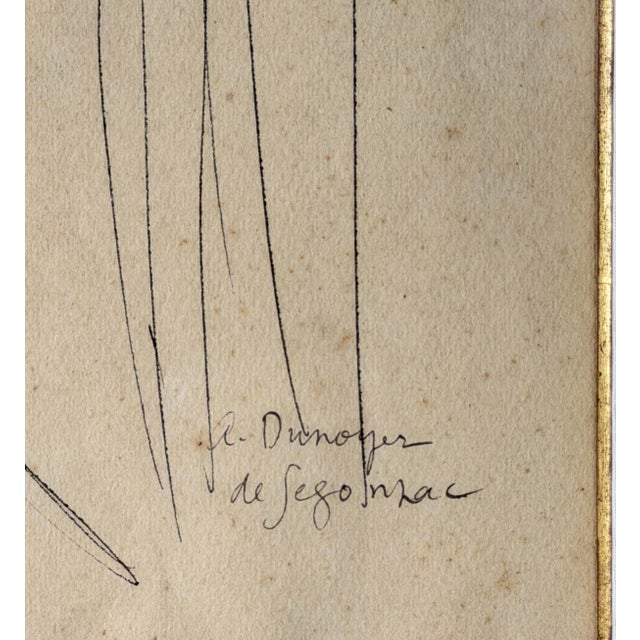 André Dunoyer de Segonzac Early 20th Century French Lithograph by Andre Albert Dunoyer De Segonzac (1884-1974) For Sale - Image 4 of 8