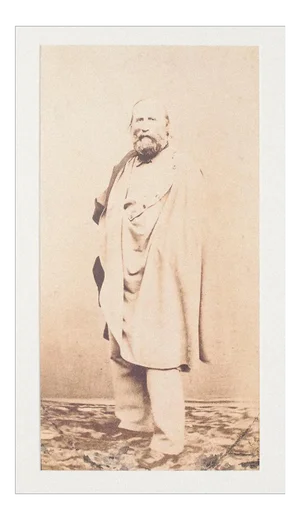 Unknown, Garibaldi, Silver Salt Photo on Cardboard, Late 19th Century