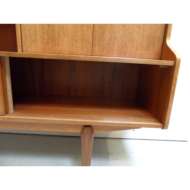 Mid-Century Modern Dutch Oak High Board, 1950s For Sale - Image 11 of 15