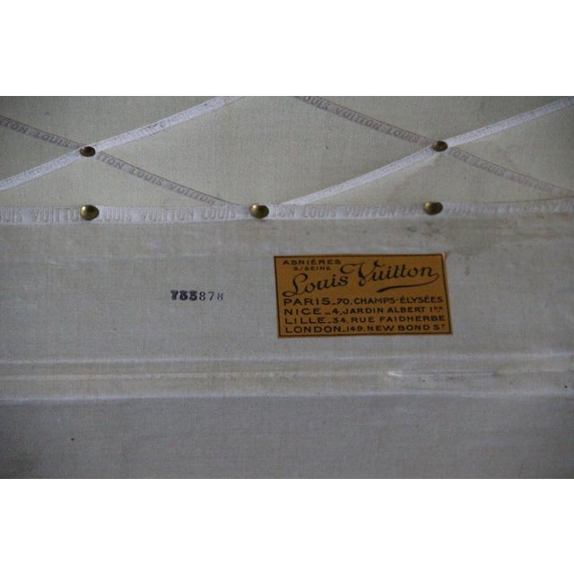 Monogram Canvas Courier Trunk from Louis Vuitton, 1920s For Sale - Image 17 of 18