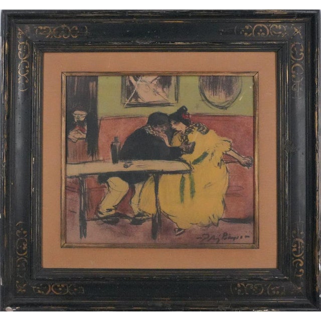 Pablo Picasso, The Divan, the Blues of Barcelona, Lithograph and Stencil Print For Sale - Image 9 of 9