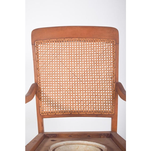 Straw Back Chair, 1890s For Sale - Image 6 of 7