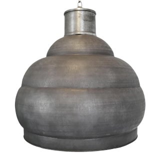 Large Hammered Kong Industrial Pendant Light For Sale