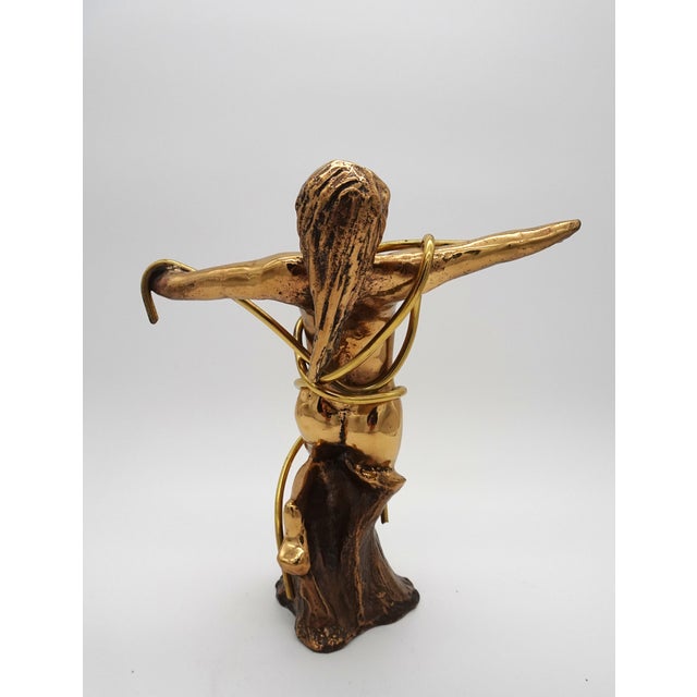 Brutalist Bronze Nude Sculpture, 1970s For Sale - Image 6 of 10