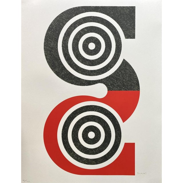 Kumi Sugaï, Variations, 1995, Lithograph Portfolio, Set of 5 For Sale - Image 12 of 18