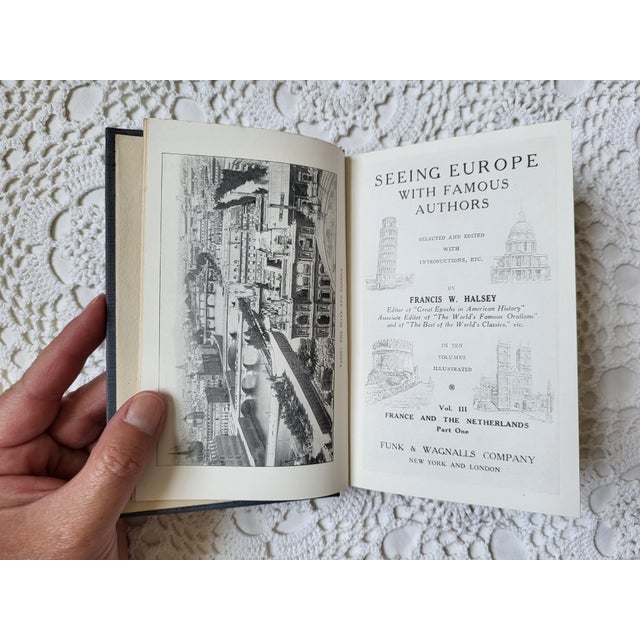 1914 Seeing Europe With Famous Authors, Set of 10 For Sale In Baltimore - Image 6 of 14