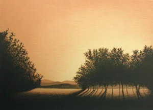 Scott Nellis "Afternoon Shadows" Hand Signed & Numbered Serigraph Unframed