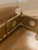 Late 19th Century 19th Century French Pierced Brass Fireplace Fender For Sale - Image 5 of 5