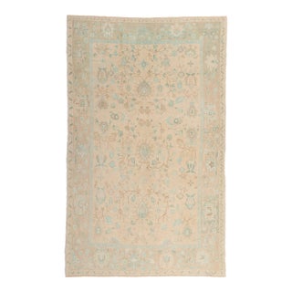 Vintage Turkish Oushak Rug, 06'02 X 09'10 For Sale