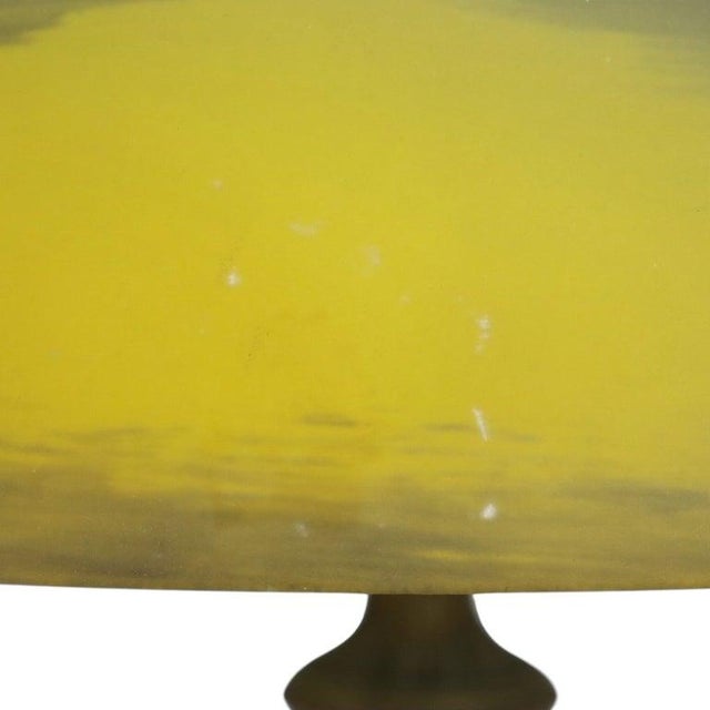 Arts & Crafts Phoenix Reverse Painted Landscape Lamp C1920 For Sale - Image 10 of 10