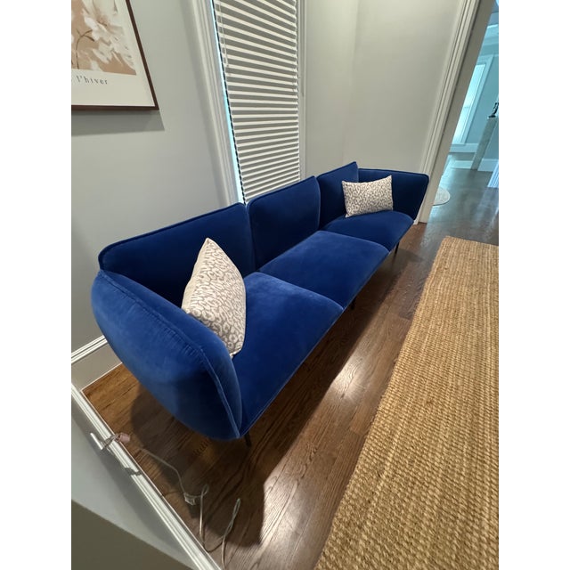 A striking NAKKI 3-seat sofa designed by acclaimed Estonian designer Mika Tolvanen. This piece embodies refined European...