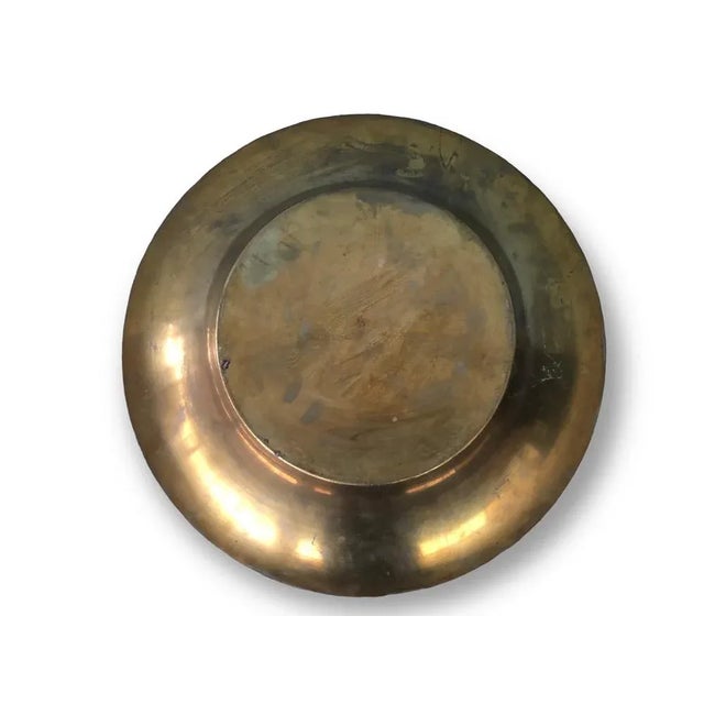 Italian Caspó in Brass Cachepot by Celestial Gallinaro, 1950s For Sale - Image 4 of 13