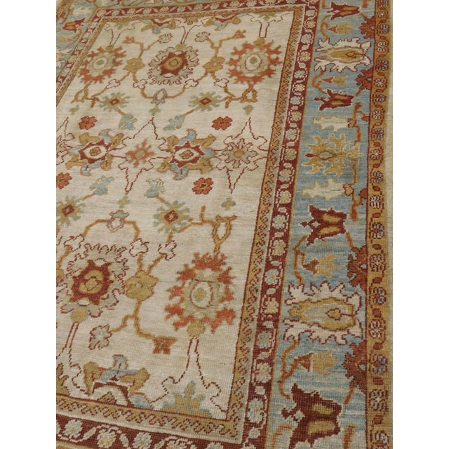 Traditional Vintage Handmade Persian Sultanabad Style Mahal Rug. 5'x 7'9" For Sale - Image 3 of 13