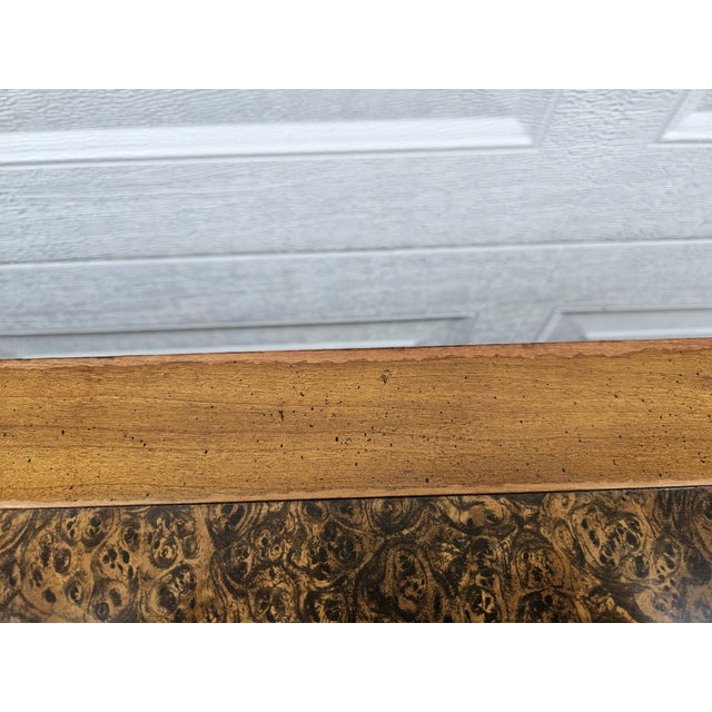 Kindel Furniture Locking Flip Top Server Dry Bar on Casters For Sale - Image 17 of 17