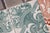 Art Deco Tiles Set of Eight Large Portuguese Green & Terracotta Ornamental Design c.1920s For Sale - Image 9 of 12