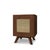 Brown Harrison Bedside Table by Wood Tailors Club, Set of 2 For Sale - Image 8 of 9