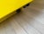 CB2 Lacquered Yellow Side Table, Pair For Sale - Image 4 of 6