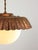 Mid-Century Italian Copper and Opaline Pendant Lamp For Sale - Image 4 of 18