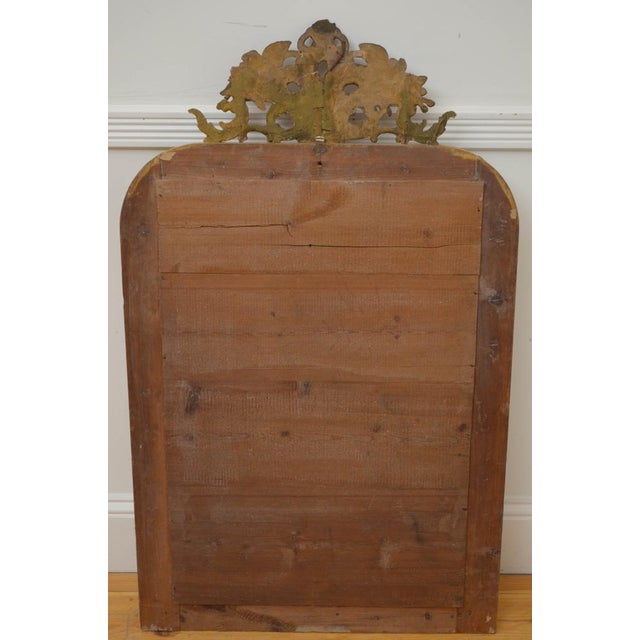 19th Century French Gilded Pier Mirror, 1850s For Sale - Image 3 of 16