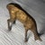 Mid-Century Modern Vintage Mid-Century Solid Brass Grazing Deer/Fawn Figurine With Intricate Details For Sale - Image 3 of 11