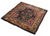 Rug & Kilim Antique Tibetan Geometric Green and Red Wool Floral Rug For Sale - Image 4 of 7