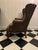 Antique Leather Tufted Chair in Great Condition