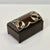 Heintz Art Metal Shop Cigarette Box 4106 Domed Sterling on Bronze Arts & Crafts For Sale - Image 11 of 18
