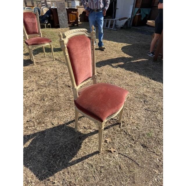 Wood Fine 19th Century French Louis XVl Dining Chairs - Set of 6 For Sale - Image 7 of 17